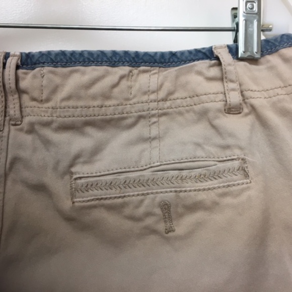 Pilcro And The Letterpress Embroidered Khaki Chino Hyphen Pants - Picture 12 of 12